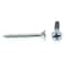 Prime-Line Wood Screw Flat Head Phillip Drive No. 10 X 1-1/2in Zinc Plated Steel 75PK 9035660 - alternate 4